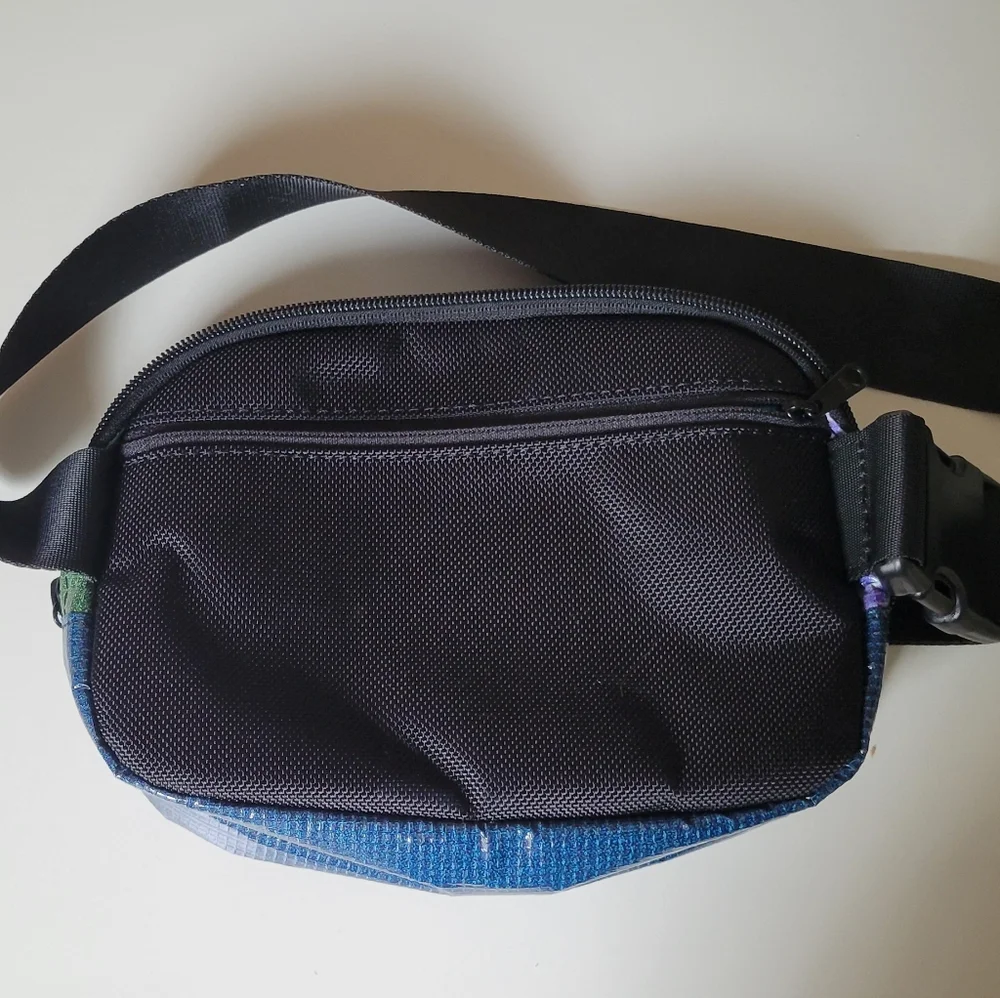 Small Belt/Sling Bag Made from Recycled Materials - Picture 2 of 3